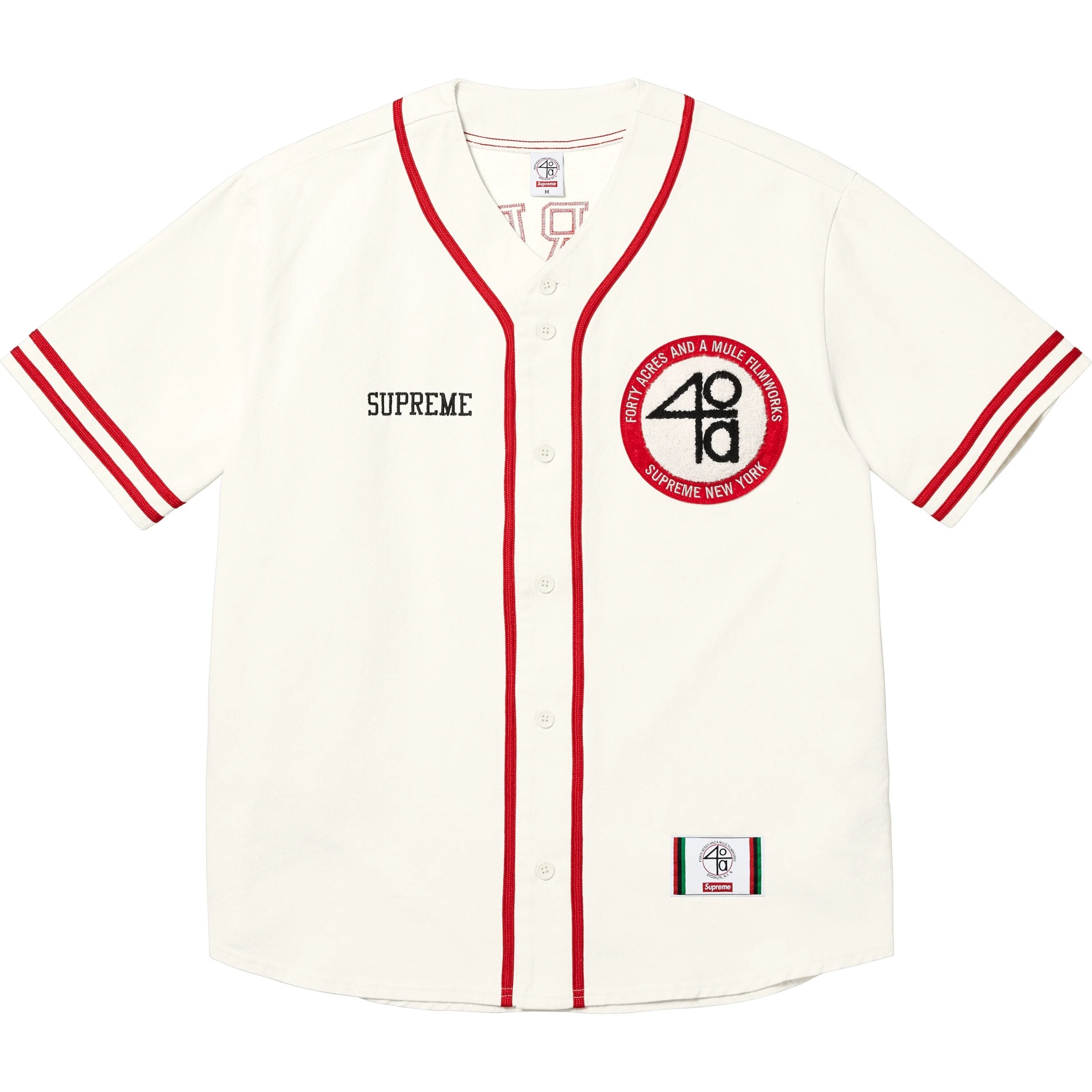 Supreme/40 Acres Twill Baseball Jersey view 10